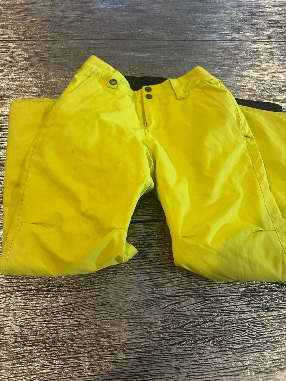 Quiksilver Kids Neon Yellow Cargo Pants